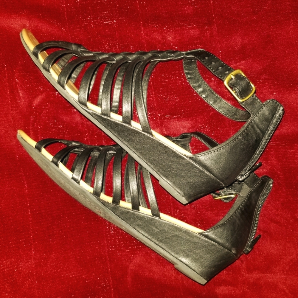 A.N.A Low Wedge Sandals